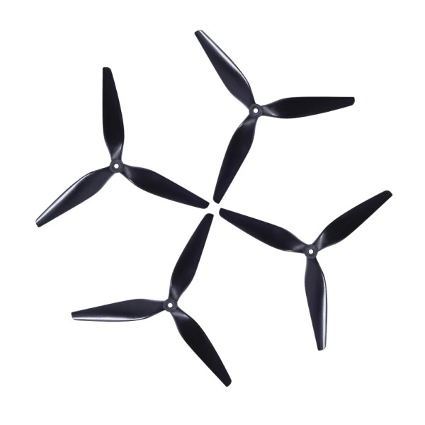HQProp 13-Inch Glass Fiber Nylon Propeller 3-Blade Crossing Aircraft Drone Models HQ13X12X3, 13X9X3V2 CW CCW Propellers